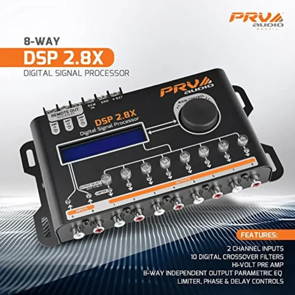 Prv 8 CHANNEL DIGITAL SIGNAL PROCESSOR DSP 2.8X